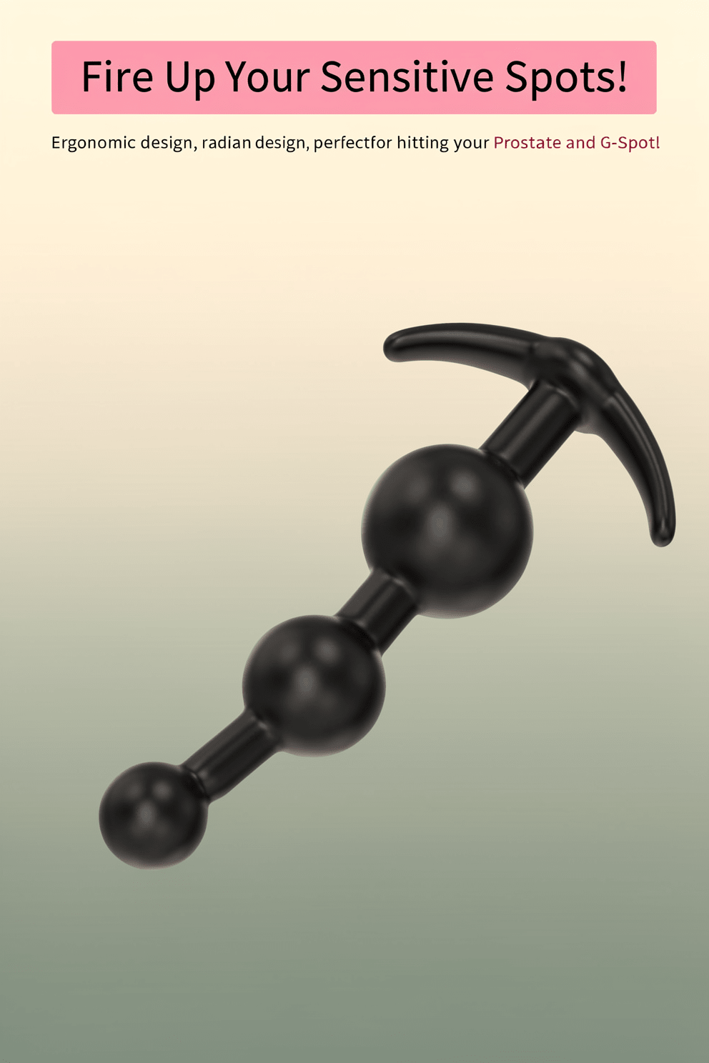 2PCS Anal Beads & Butt Plug, Silicone Anal Training Kit, Flexible Anal Bead Sex Toys with Different Size Anal Balls Prostate Massage, Anal Plugs for Men Women Couples Anus Dilator Dildo Anal Toys - Mairalea