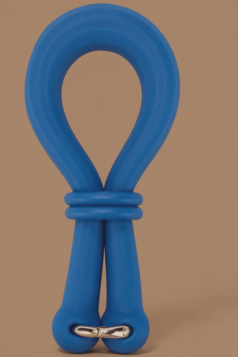 AnyFit Plus Blue Adjustable Silicone Stretcher Ring Dual Loop Cock Ring & Ball Stretcher Erection Enhancer Body Safe Comfortable Design Sex Toys for Men Multi-Functional Pleasure & Stimulation - Mairalea