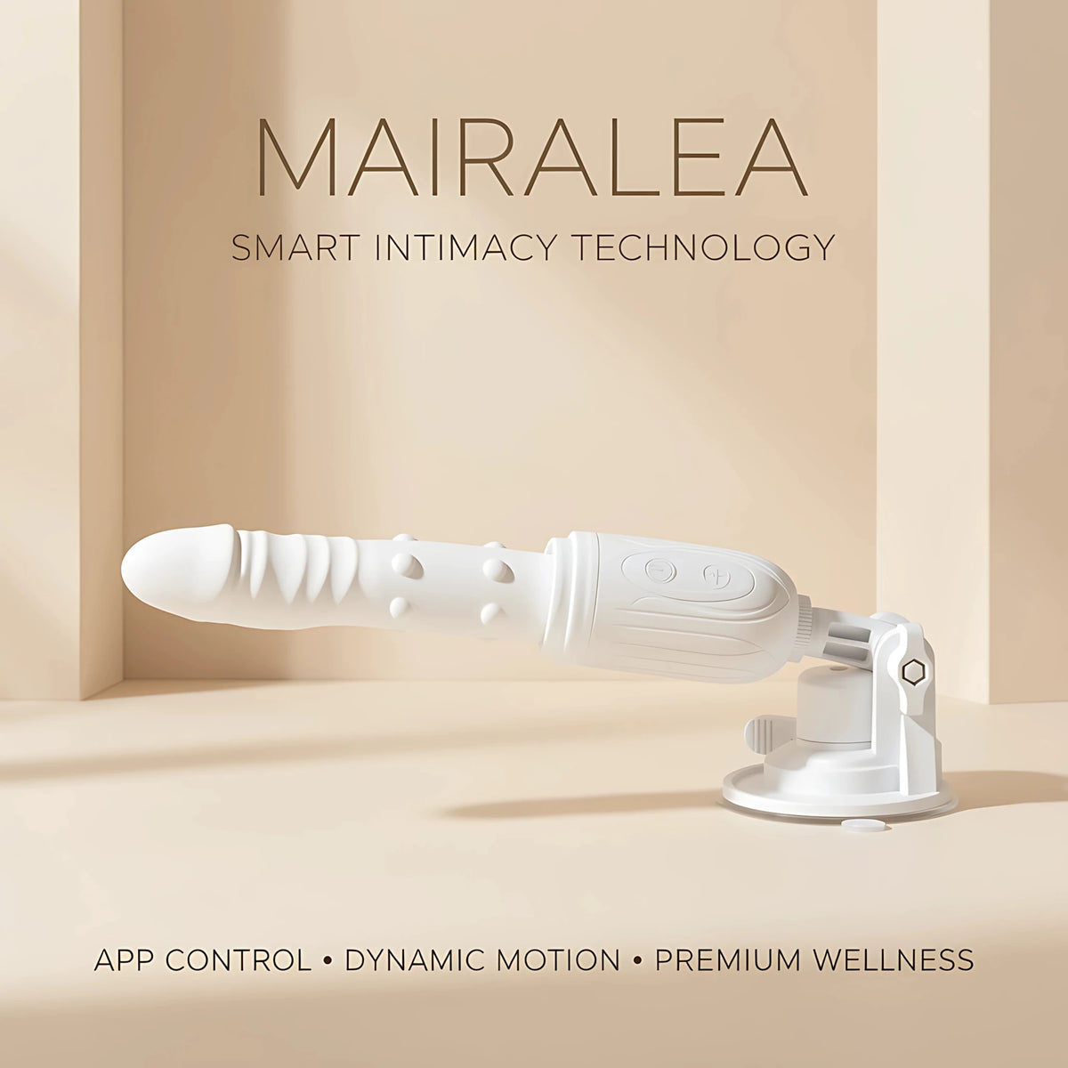 App Controlled Rolling Bead Massager – Dynamic Motion Vibrating Wellness Device - Mairalea