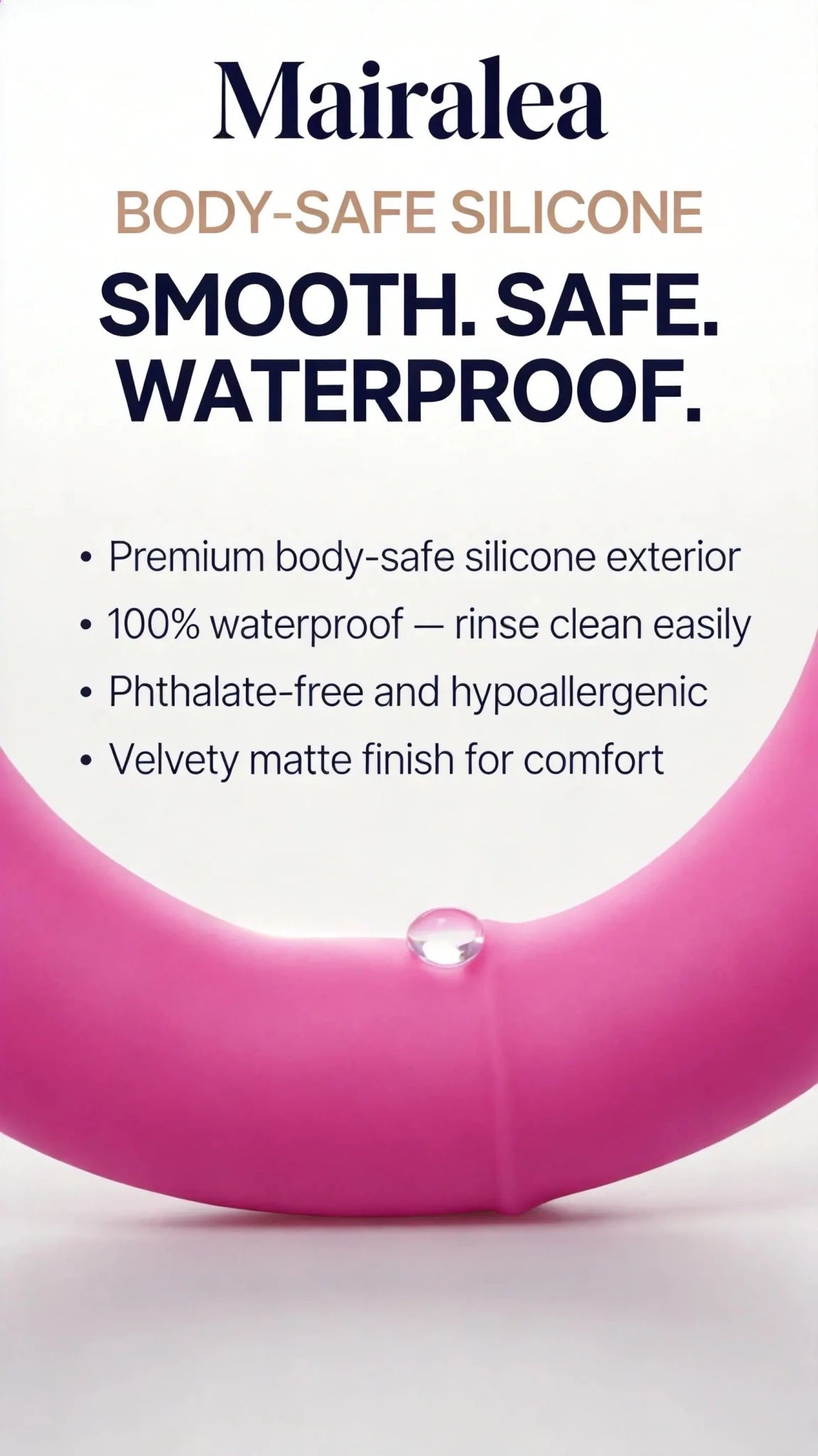 App G Spot Vibrator with 10 Modes, Dual-Motor Silicone Massager - Mairalea
