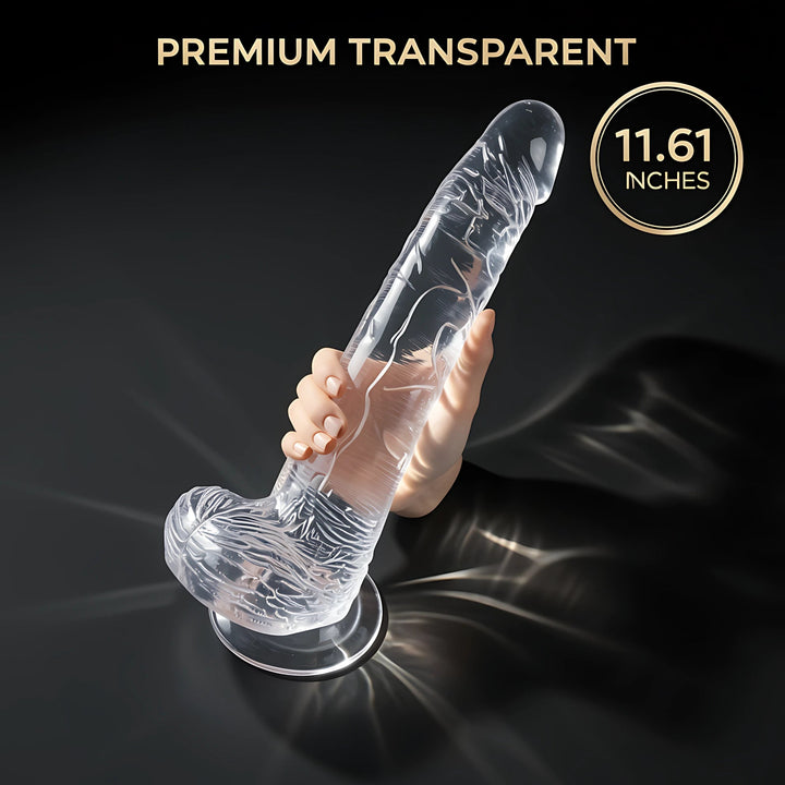 Big Dildo | Extra Large Realistic Silicone Suction Cup G Spot Toy - Mairalea