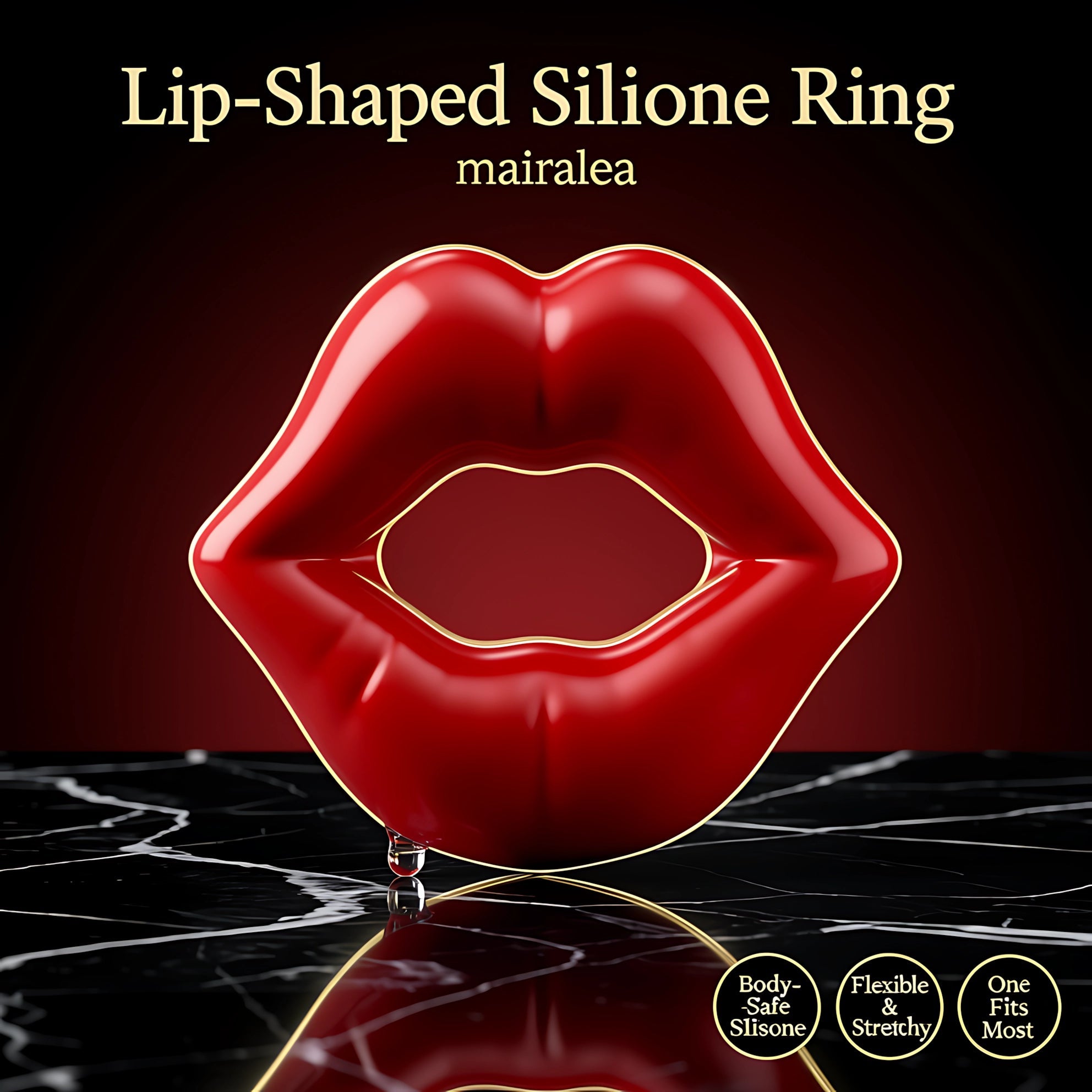 Cock Ring Sex Toy for Men - Silicone Penis Ring for Performance Enhancement & Endurance - Mairalea