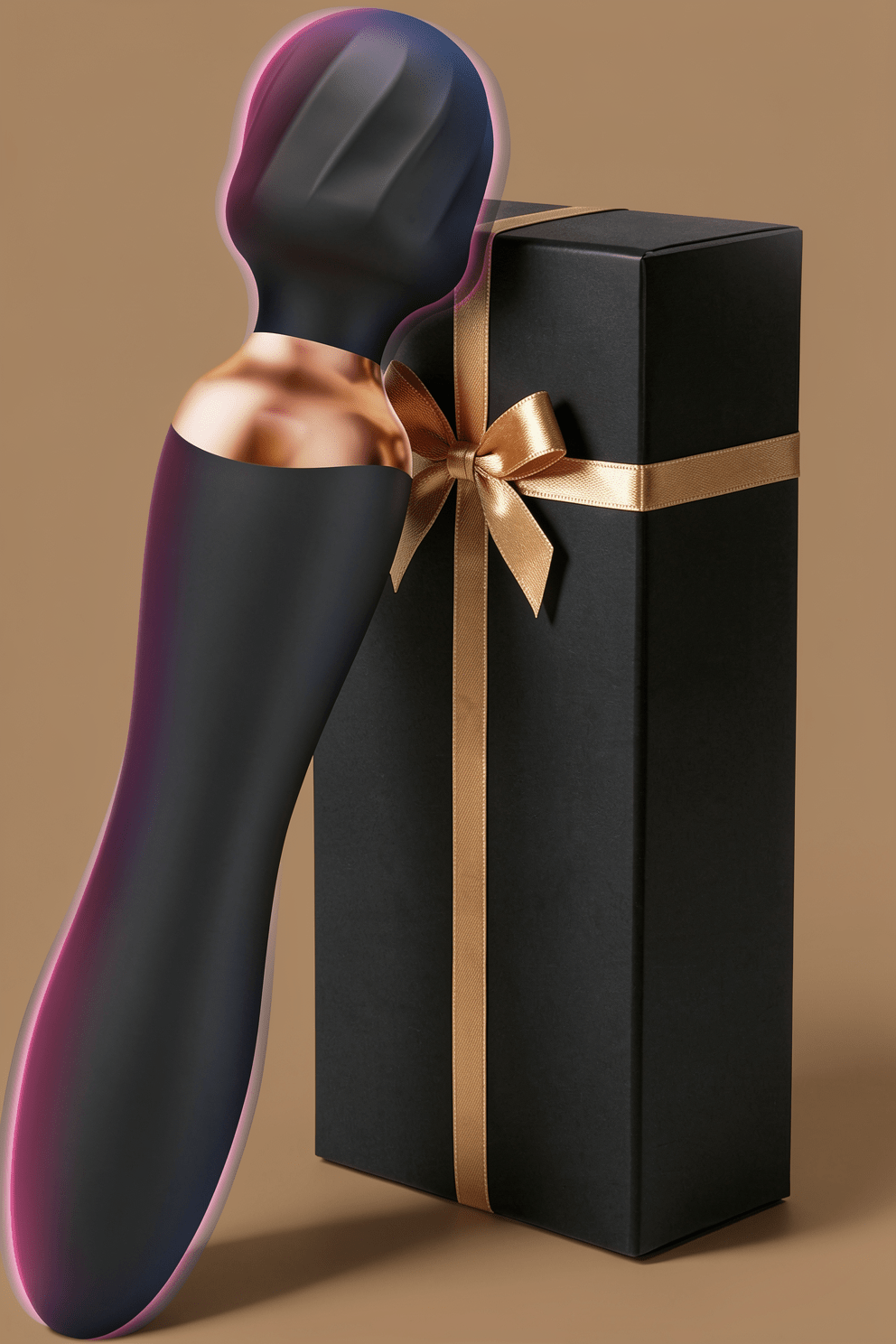 Cordless Massager Wand | MOOLIGIRL Dual-Ended Vibrator, 24 Modes, Waterproof & Quiet - Mairalea