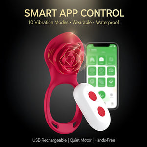 Couples Vibrator App Remote Control Wearable Clitoral & G-Spot Stimulator - Mairalea