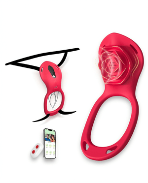Couples Vibrator App Remote Control Wearable Clitoral & G-Spot Stimulator - Mairalea