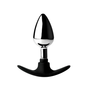 Dark Invader Metal & Silicone Anal Plug Large - Mairalea