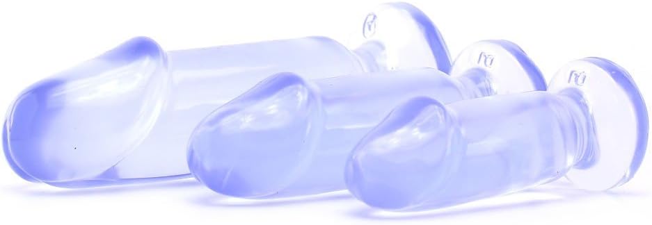 Doc Johnson Crystal Jellies Anal Starter Kit, Clear - Mairalea