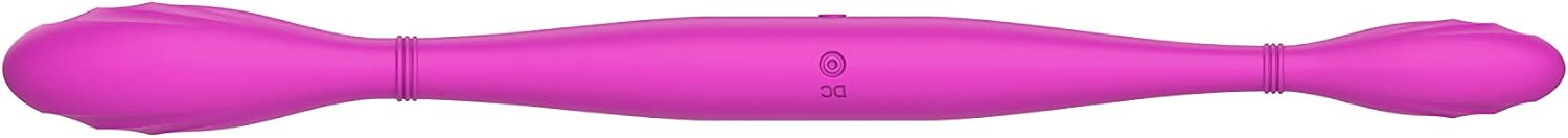 Double-Ended Bendable G-spot Dildo Vibrator – Pinky Time 14.8 Inches Strapless 7 Vibration Mode Dual Motor Vaginal Anal Silicone Waterproof Quiet Rechargeable Gift Idea for Adult Couple Men Women - Mairalea