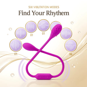Double Head Vibrator | G-Spot & Bullet Dual Stimulation Silicone Toy - Mairalea