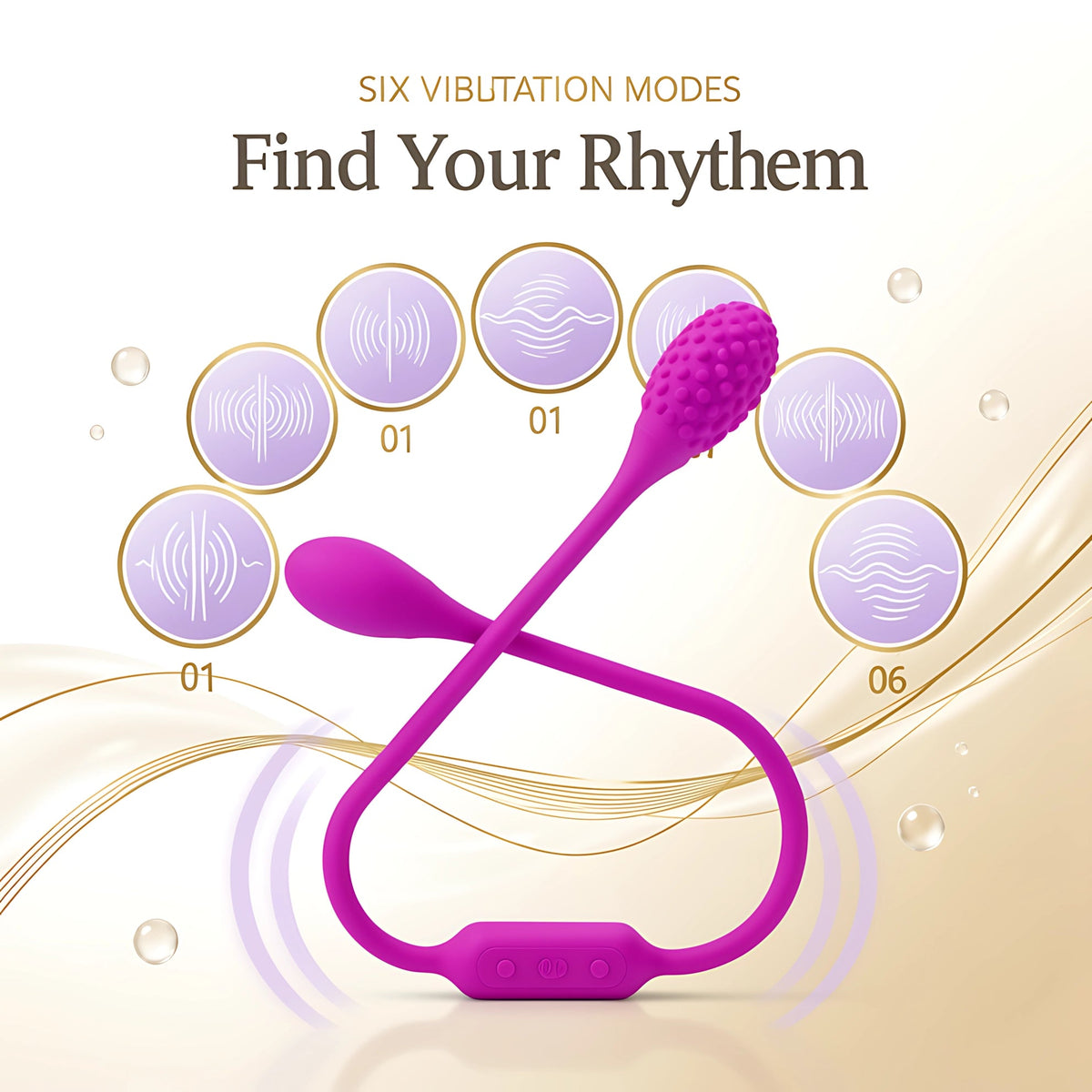 Double Head Vibrator | G-Spot & Bullet Dual Stimulation Silicone Toy - Mairalea