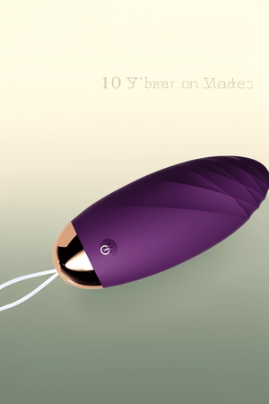 Egg Vibrator with Remote Control 10 Vibration Modes Waterproof Rechargeable Wearable Silicone Bullet Vibrator Silent Adult Toy for Women and Couples - Mairalea