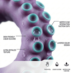 Extra-Long Liquid Silicone Tentacle Plug - Mairalea