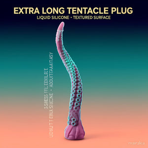 Extra Long Tentacle Plug – Silicone Octopus Fantasy Plug - Mairalea
