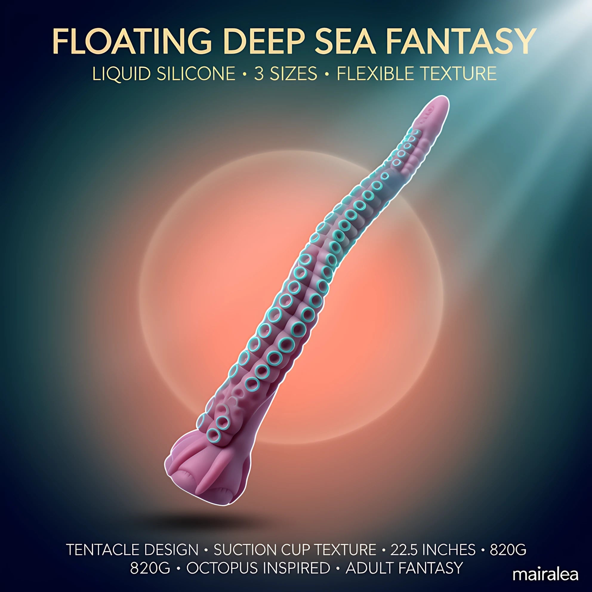 Extra Long Tentacle Plug – Silicone Octopus Fantasy Plug - Mairalea