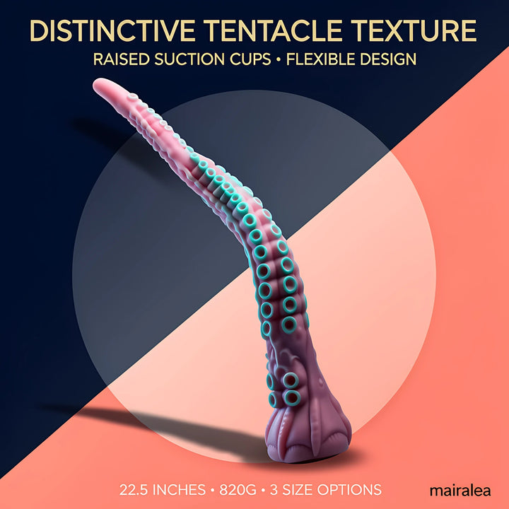 Extra Long Tentacle Plug – Silicone Octopus Fantasy Plug - Mairalea