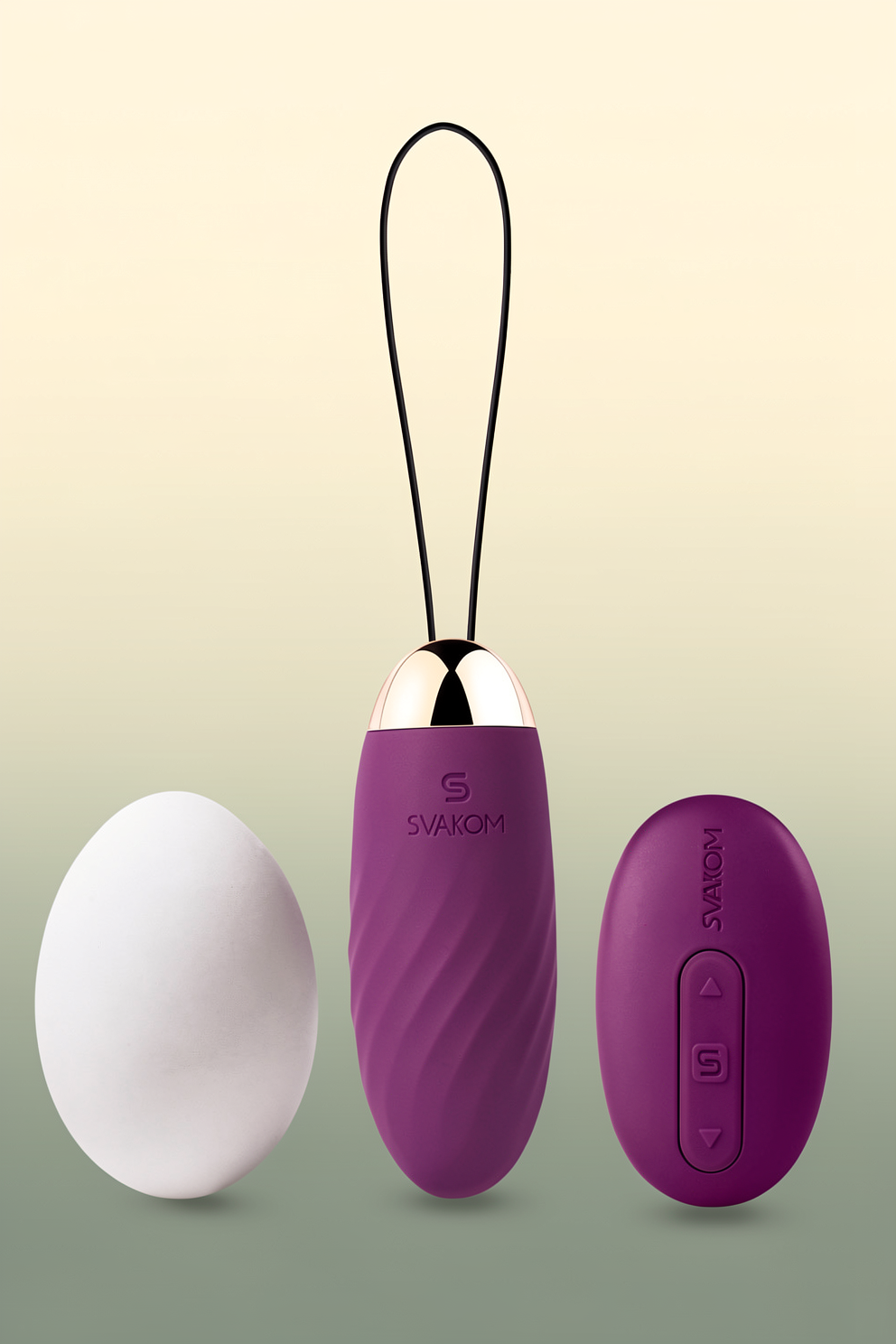 SVAKOM Elmer Bullet Vibrator Sex Toys, Wireless Vibrating Egg with Remote | G Spot Stimulation, 25 Vibration Patterns, Wearable Love Balls for Women, Silicone Clitoral Massager, IPX7 Waterproof