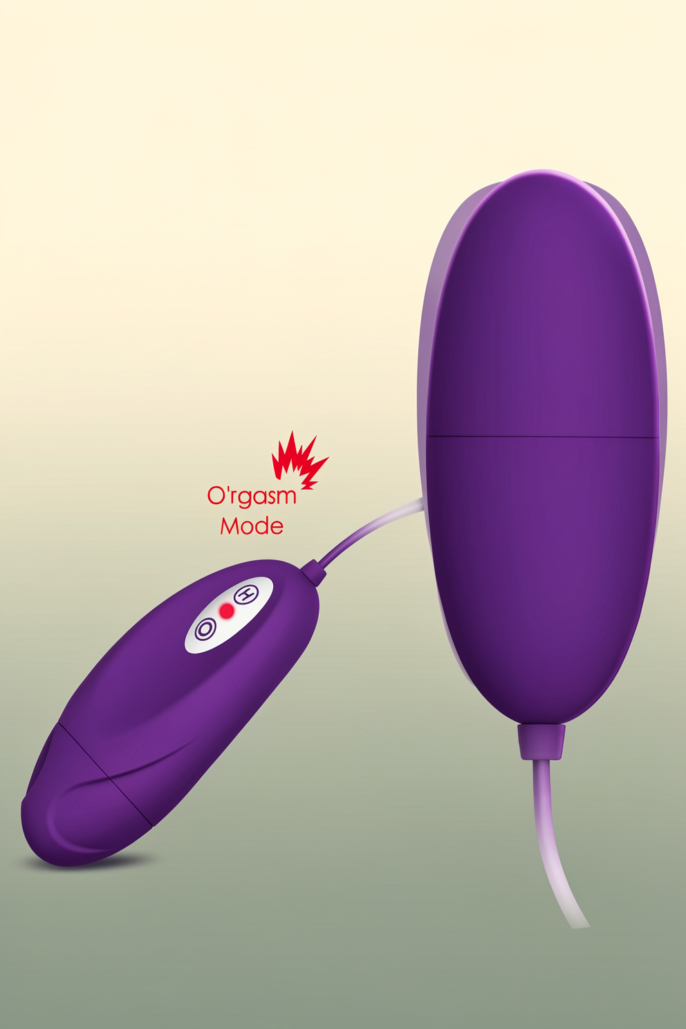 Waterproof 12+1Frequency Silicone Love Egg for Women and Couple