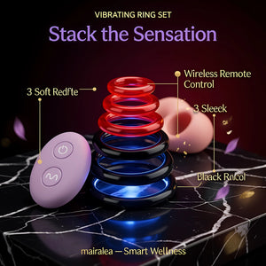 FYSHAVO Cock Sleeve Vibrator with APP & Remote Control - Mairalea