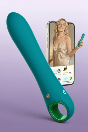 G Spot Dildos Sex Toys- APP Controlled Vibrating Dildo Vibrator with 10 Vibrations, Adult Sex Toy for Women Silicone Massagers for Clitoral Vagina Nipple Stimulation (APP Green) - Mairalea