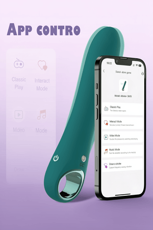 G Spot Dildos Sex Toys- APP Controlled Vibrating Dildo Vibrator with 10 Vibrations, Adult Sex Toy for Women Silicone Massagers for Clitoral Vagina Nipple Stimulation (APP Green) - Mairalea