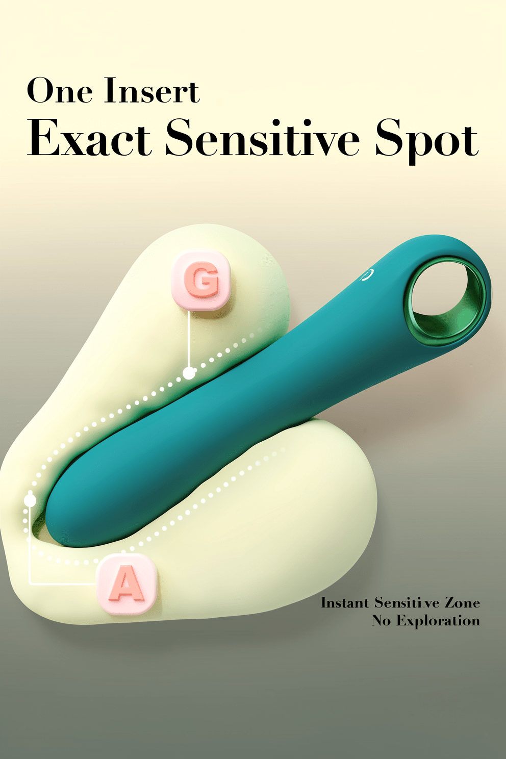 G-Spot Vibrator | 10 Mode Silicone Clitoral & Nipple Stimulator Dildo Toy - Mairalea