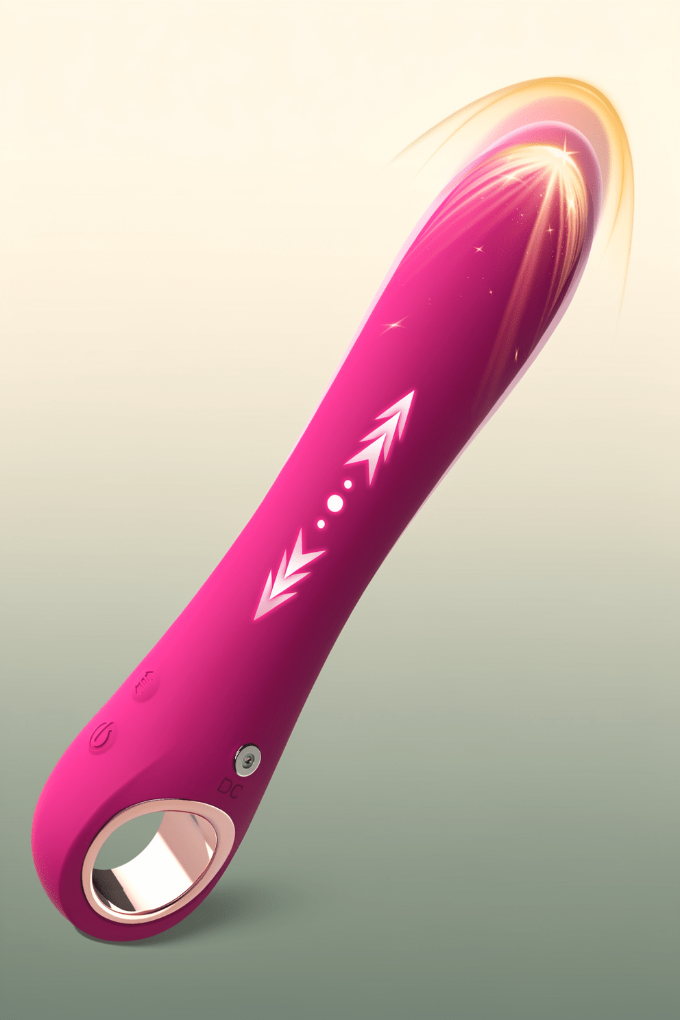 G-Spot Vibrator | 10 Mode Silicone Clitoral & Nipple Stimulator Dildo Toy - Mairalea