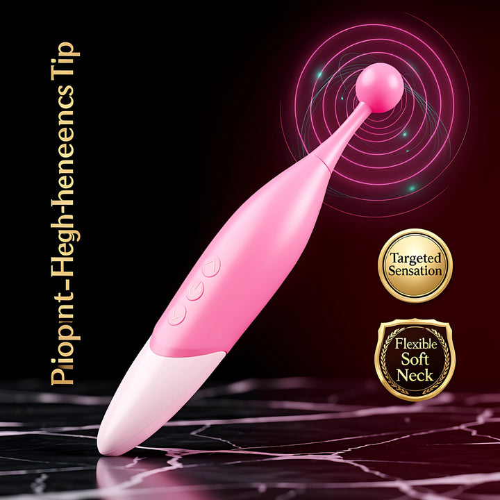 G Spot Vibrator – 10 Modes High-Frequency Rechargeable Wand - Mairalea