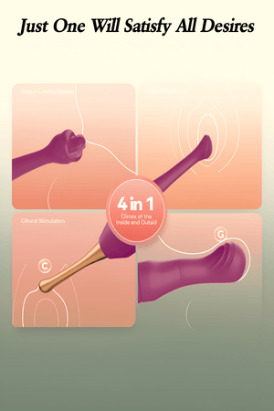 G Spot Vibrator Wand Adult Sex Toys & Games - Upgraded 2 in 1 Adult Toys for Women Sex Toys Nipple Clit Vibrators with 3 New Head & 10 Vibrations, Finger Mini Vibrator Couples Female Sex Toy Vibrater - Mairalea