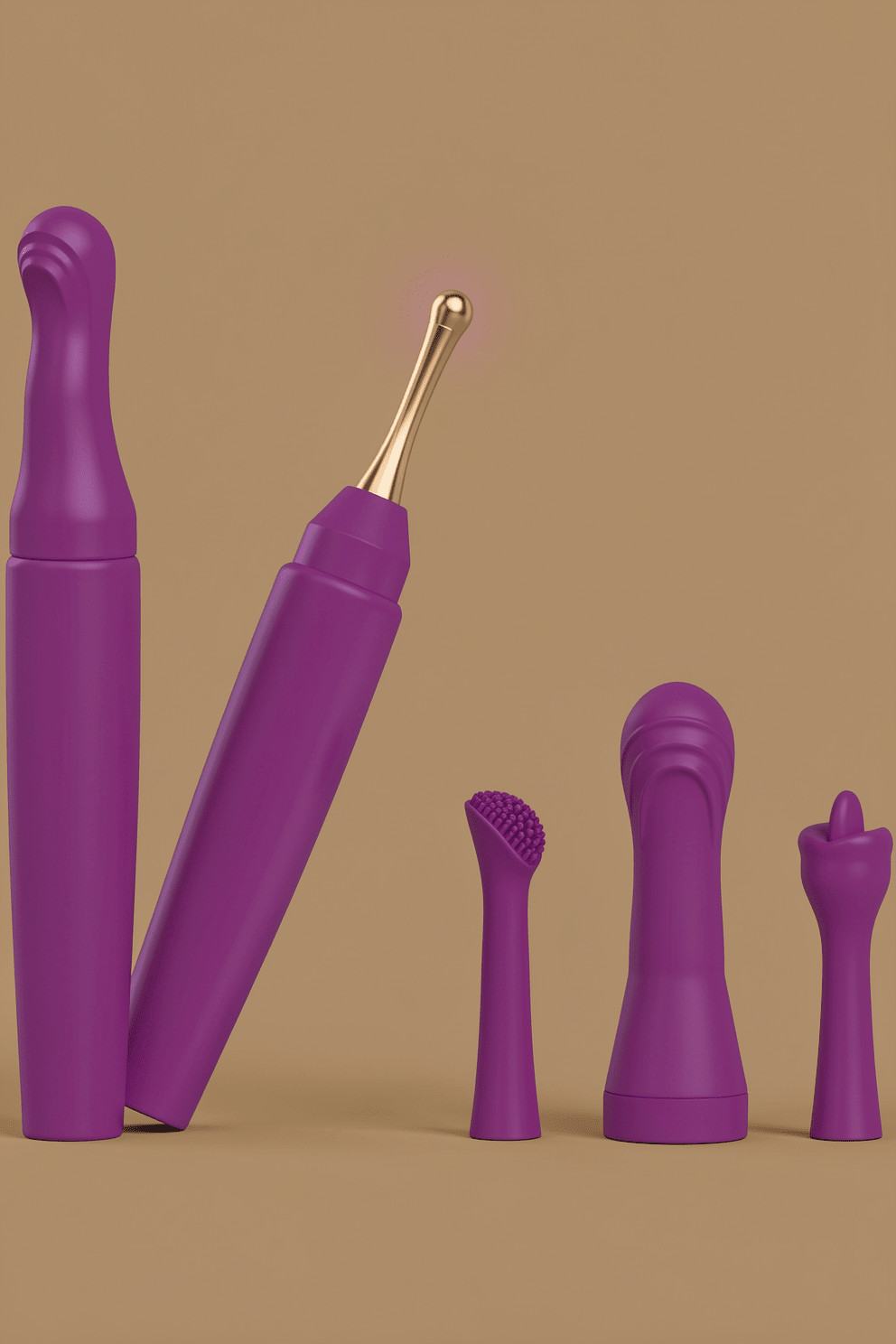 G Spot Vibrator Wand Adult Sex Toys & Games - Upgraded 2 in 1 Adult Toys for Women Sex Toys Nipple Clit Vibrators with 3 New Head & 10 Vibrations, Finger Mini Vibrator Couples Female Sex Toy Vibrater - Mairalea
