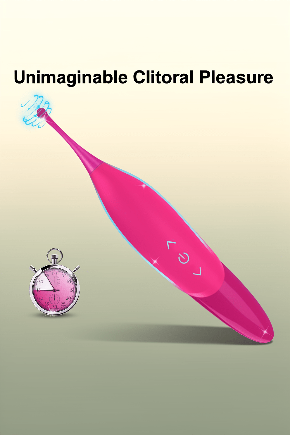 High-Frequency Clitoris G spot Vibrator, Women Couples Adult Sex Toys,Powerful Vibrating Female Sex Toy Clitoral Nipple Vagina Stimulator Vibrator Wand for Woman Her Pleasure,Dildo Vibrators Sex Games - Mairalea