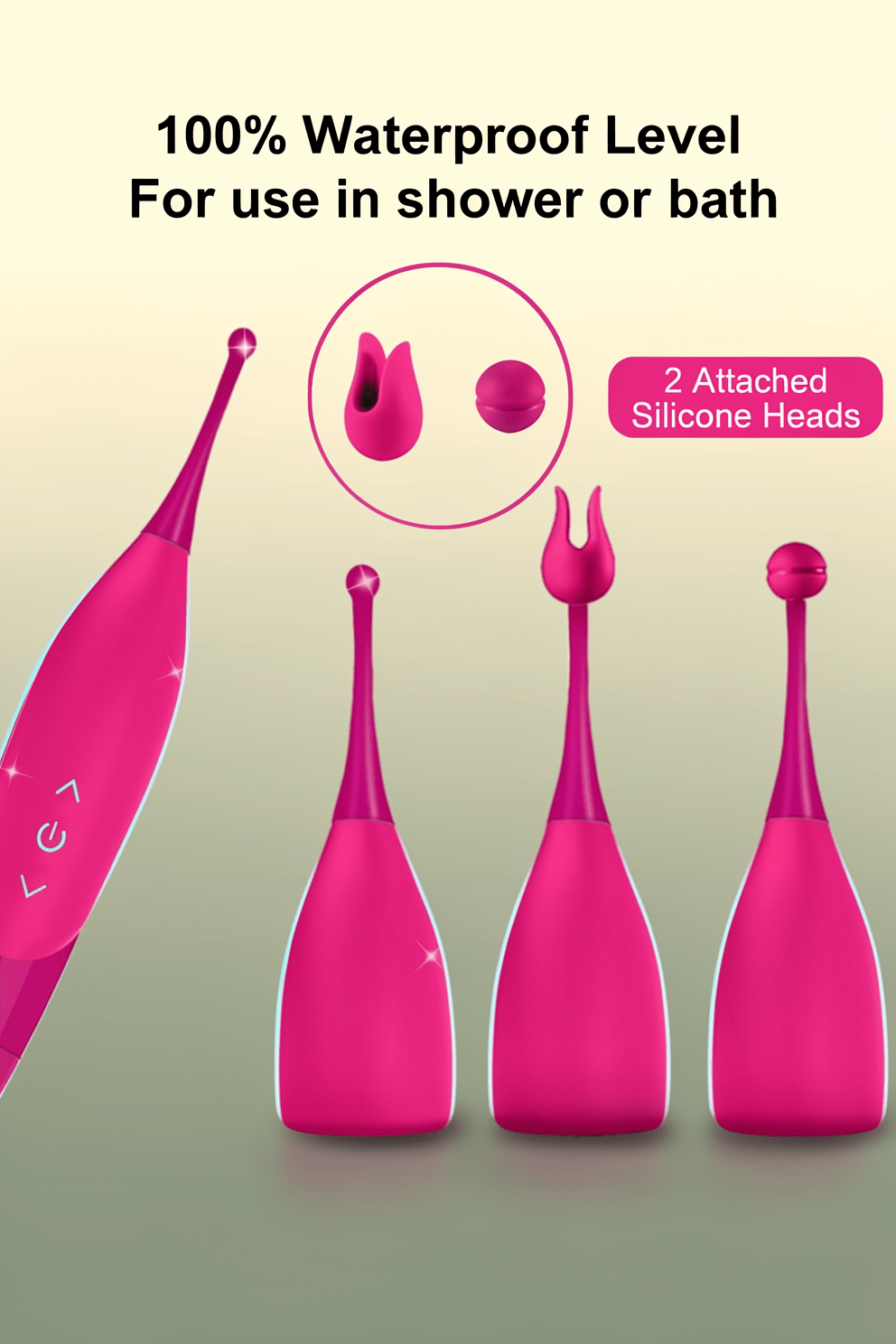 High-Frequency Clitoris G spot Vibrator, Women Couples Adult Sex Toys,Powerful Vibrating Female Sex Toy Clitoral Nipple Vagina Stimulator Vibrator Wand for Woman Her Pleasure,Dildo Vibrators Sex Games - Mairalea