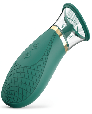 Jesbenna Clitoral Sucking Vibrator | Clit Sucker, 3 Suction 9 Modes Tongue Stimulator - Mairalea
