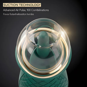 Jesbenna Clitoral Sucking Vibrator | Clit Sucker, 3 Suction 9 Modes Tongue Stimulator - Mairalea