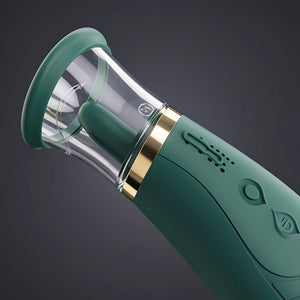 Jesbenna Clitoral Sucking Vibrator | Clit Sucker, 3 Suction 9 Modes Tongue Stimulator - Mairalea
