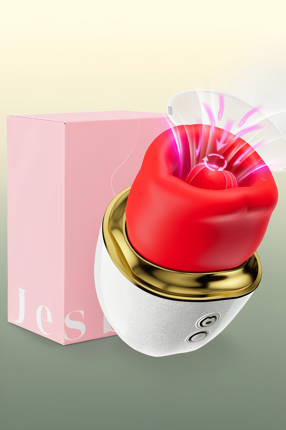 Jesbenna Clitoral Sucking Vibrator Sex Toys, 3 Sucking 9 Licking Modes Nipples Clit Sucker for Quick Orgasm, Tongue Vibrators Adult Toys for Women Couples, Green (S337) - Mairalea