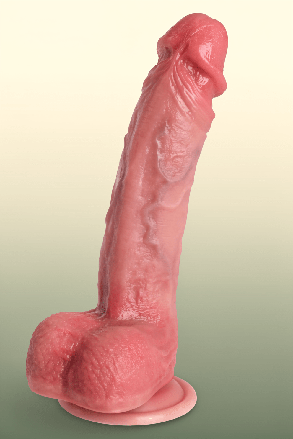 Kstert Realistic Dildo – Upgraded 8.3" Dual Density Liquid Silicone Toy with Strong Suction Cup, Waterproof Lifelike Texture & Hands-Free Design for Women & Couples - Mairalea