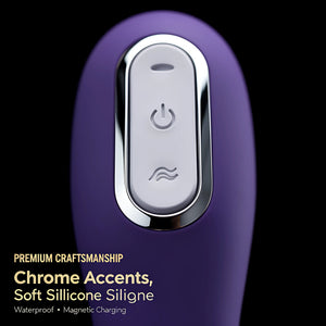 Leluo Clitoral Suction Vibrator - 2-in-1 G Spot Stimulator, Rechargeable Silicone Toy - Mairalea