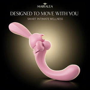Mairalea 90° Flexible Rabbit Vibrator with Suction & App Control - Mairalea