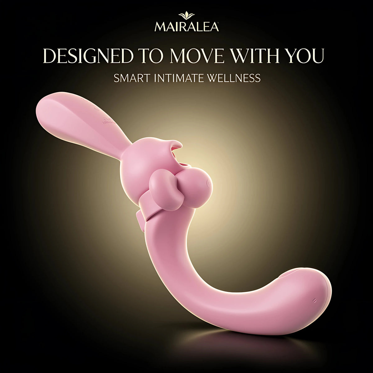 Mairalea 90° Flexible Rabbit Vibrator with Suction & App Control - Mairalea