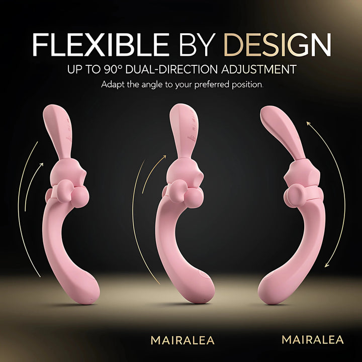 Mairalea 90° Flexible Rabbit Vibrator with Suction & App Control - Mairalea