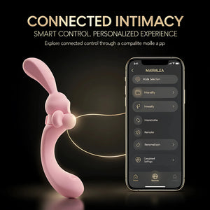 Mairalea 90° Flexible Rabbit Vibrator with Suction & App Control - Mairalea