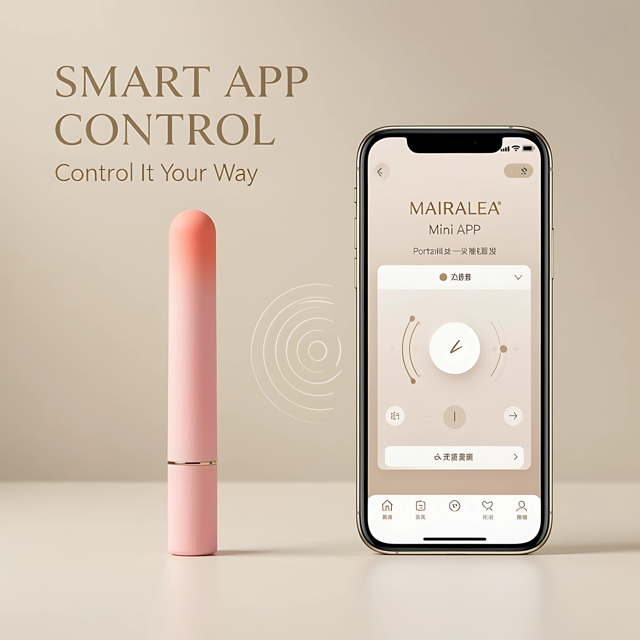 Mairalea Élise™ Mini App Vibrator - Mairalea
