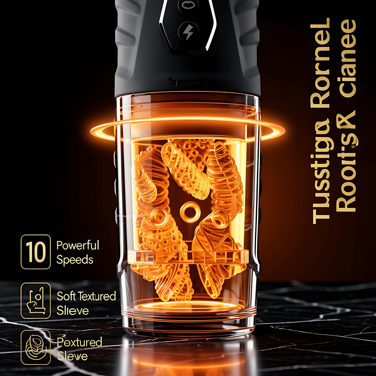 Male Masturbator Machine - Automatic Thrusting Rotating Hands-Free Sex Toy with Smart Control - Mairalea