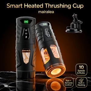 Male Masturbator Machine - Automatic Thrusting Rotating Hands-Free Sex Toy with Smart Control - Mairalea