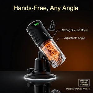 Male Masturbator Machine - Automatic Thrusting Rotating Hands-Free Sex Toy with Smart Control - Mairalea