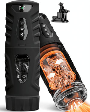 Male Masturbator Machine - Automatic Thrusting Rotating Hands-Free Sex Toy with Smart Control - Mairalea