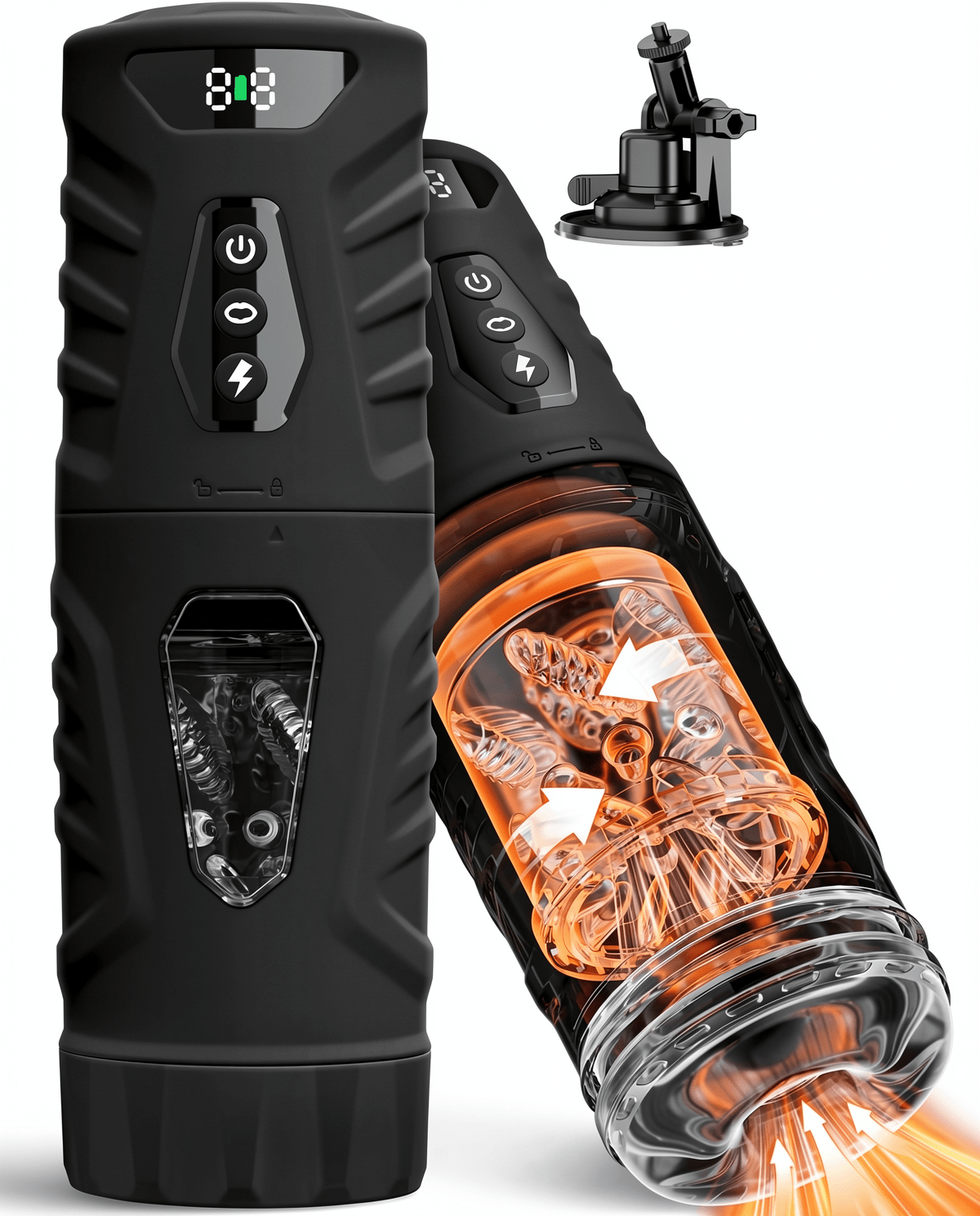 Male Masturbator Machine - Automatic Thrusting Rotating Hands-Free Sex Toy with Smart Control - Mairalea