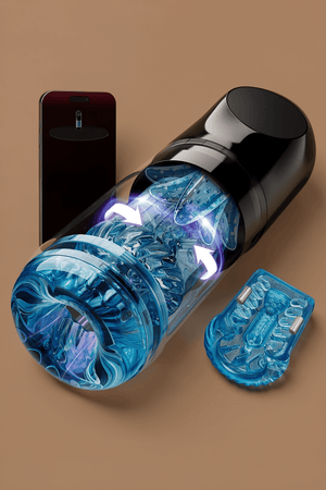 Male Masturbator Sex Toys for Men - AI Sync Male Sex Toy 9S Penis Pump & 9 Thrusting Rotating & 9 Vibrating Sucking Licking Modes Pocket Pussy Stroker Mens Sex Toy with LCD APP for Adult Toys & Games - Mairalea