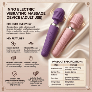 Powerful Massage Wand – Deep Vibration Rechargeable Massager - Mairalea
