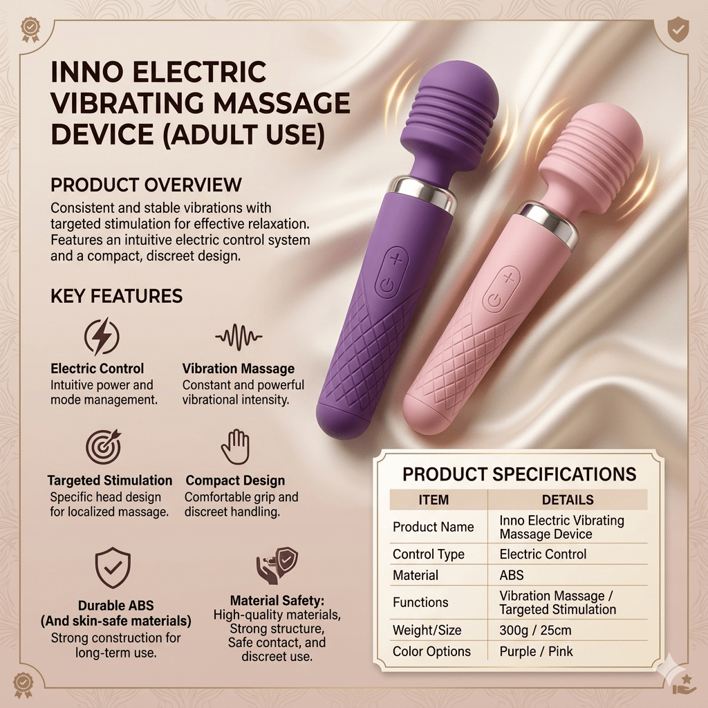 Powerful Massage Wand – Deep Vibration Rechargeable Massager - Mairalea